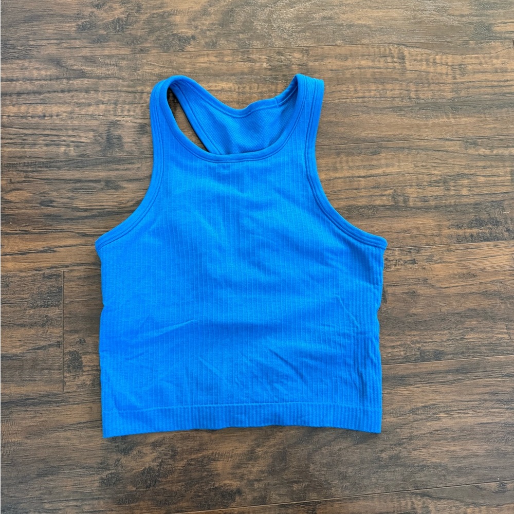 Lululemon Athletica Blue Tank Top
